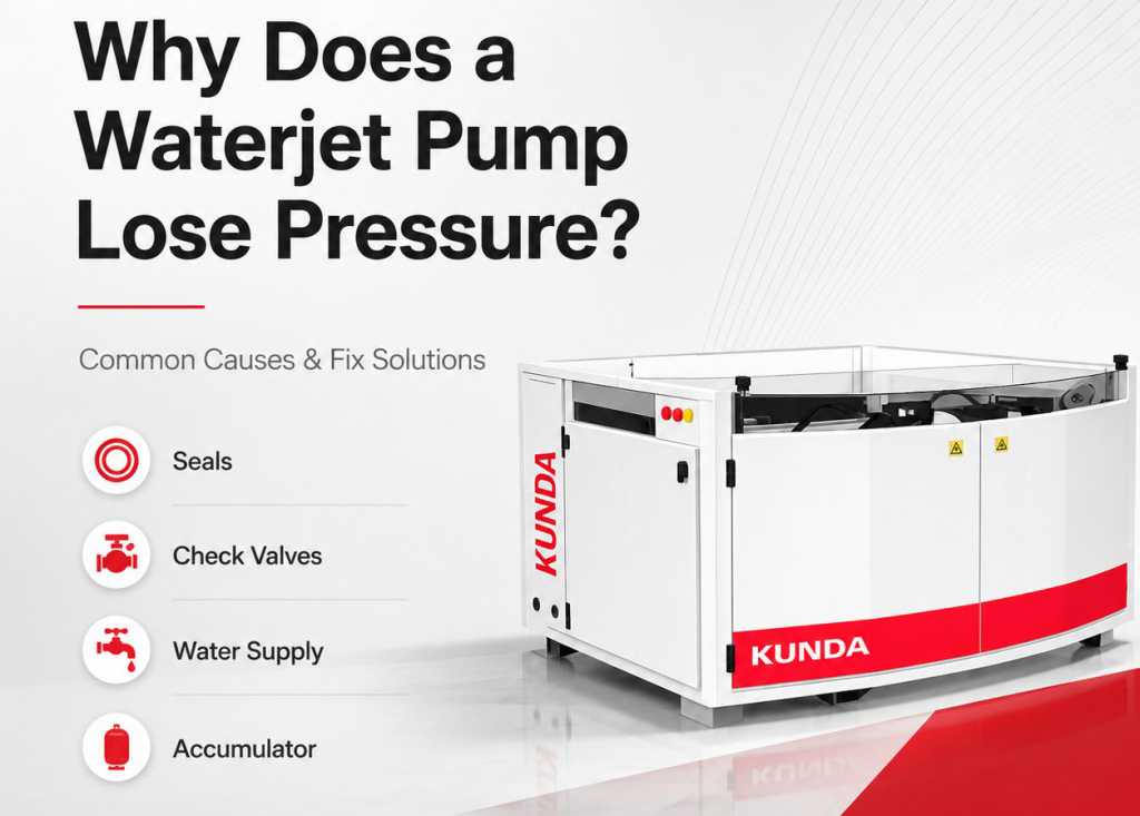 Why Does a Waterjet Pump Lose Pressure and How to Fix It