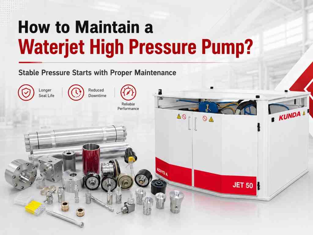How to Maintain a Waterjet Cutting Pump