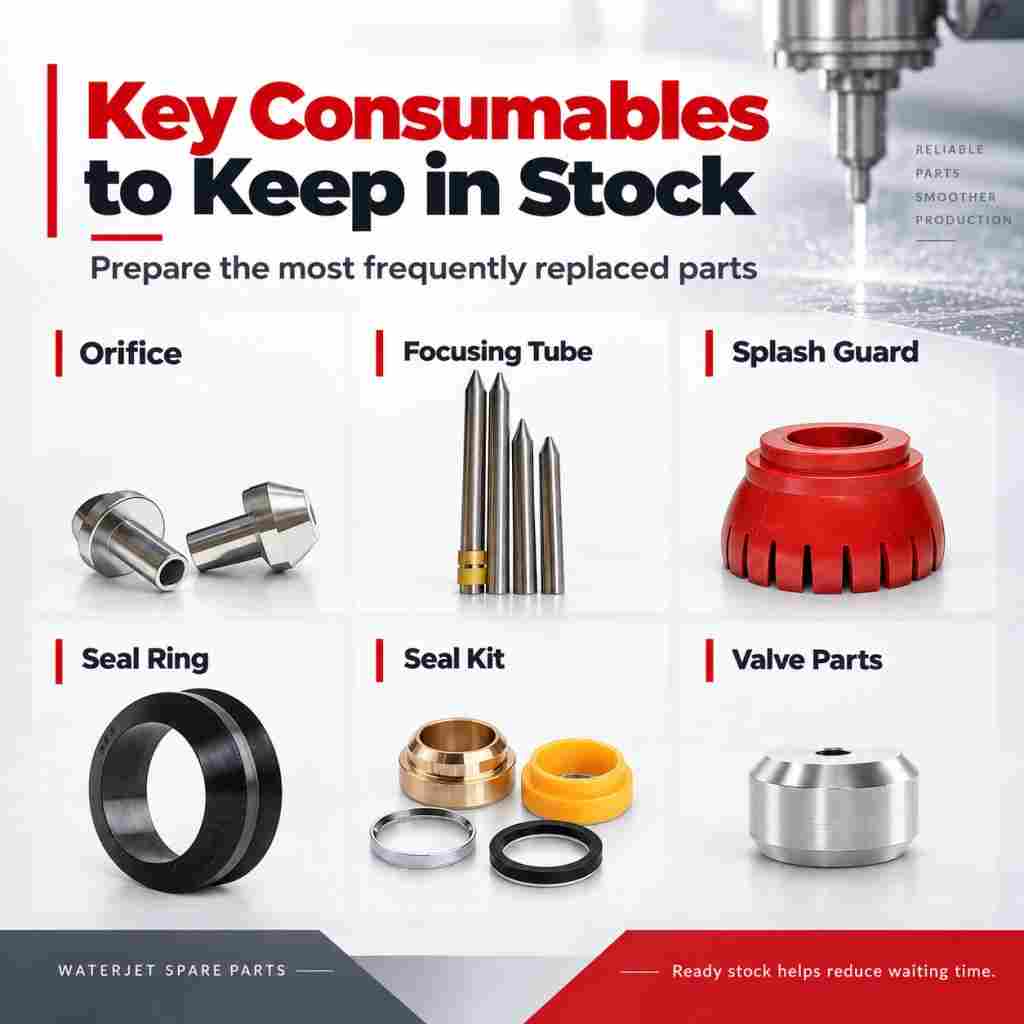Waterjet Spare Parts Planning
