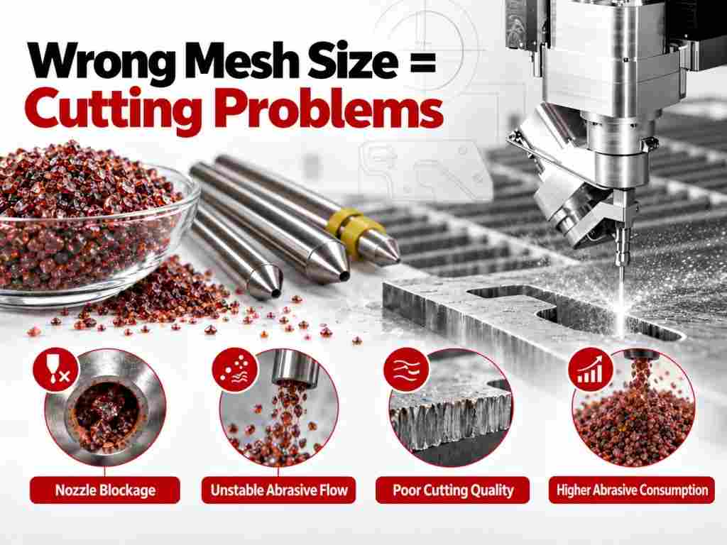 Waterjet Garnet Abrasive